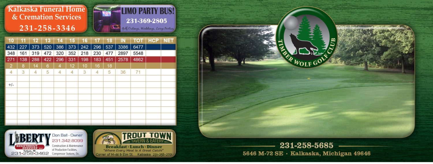 About The Club Timber Wolf Golf Club